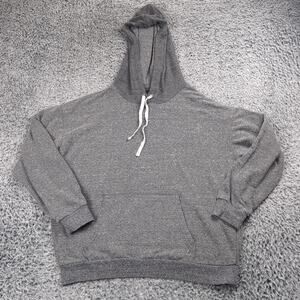 Volcom Hoodie Men Small Gray Pullover Sweatshirt Skateboard Skater Outdoor